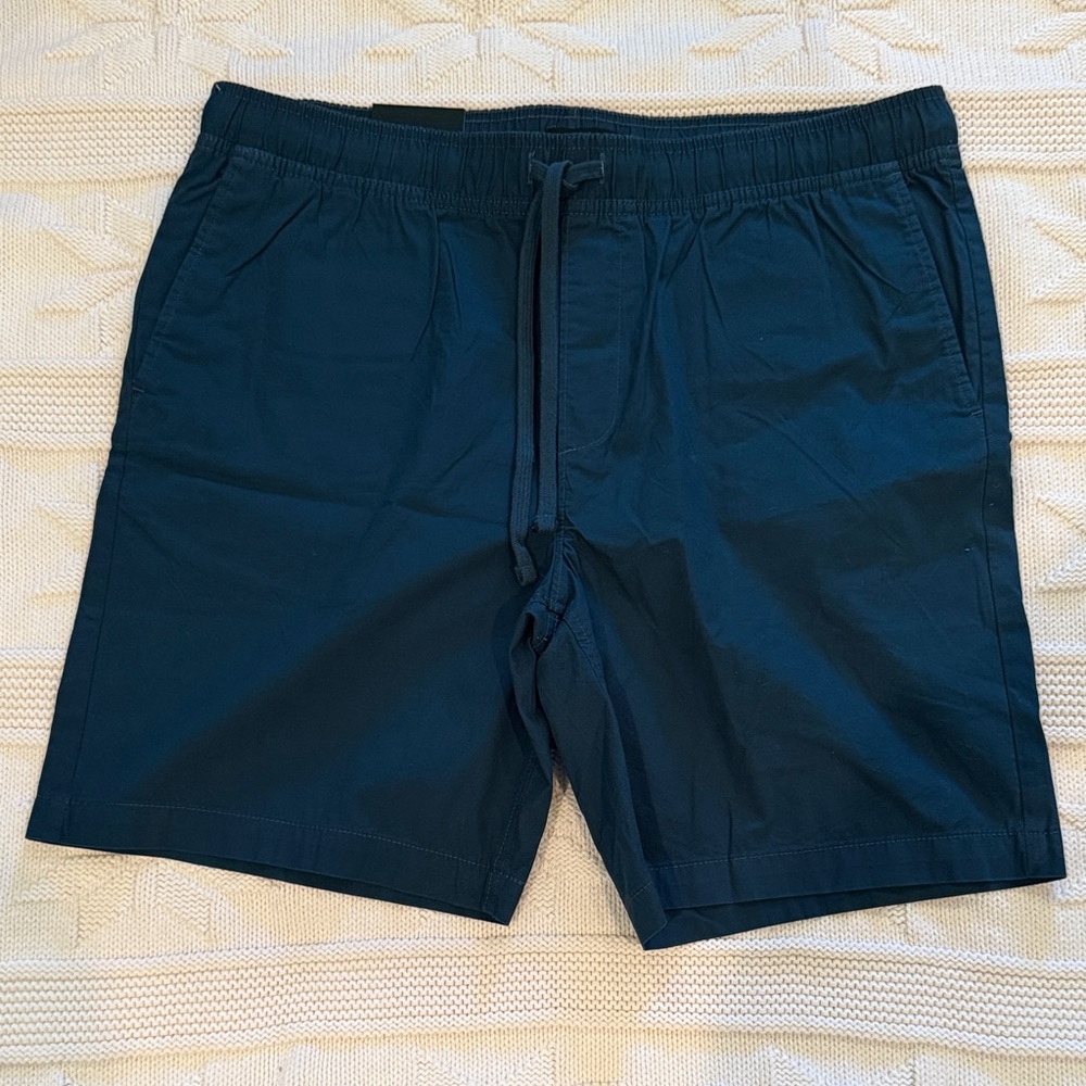 Men's Banana Republic Blue Deck Shorts, L